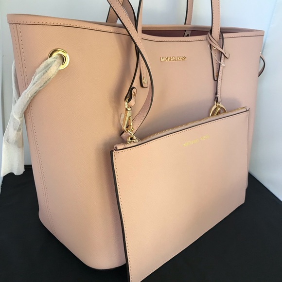Michael Kors Jet Set Pink Large tote - Picture 2 of 7